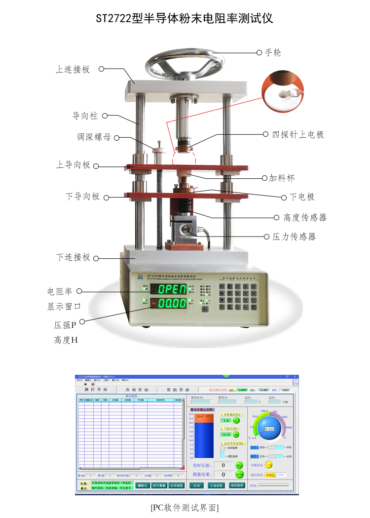ST2722半导体粉末电阻率测试仪